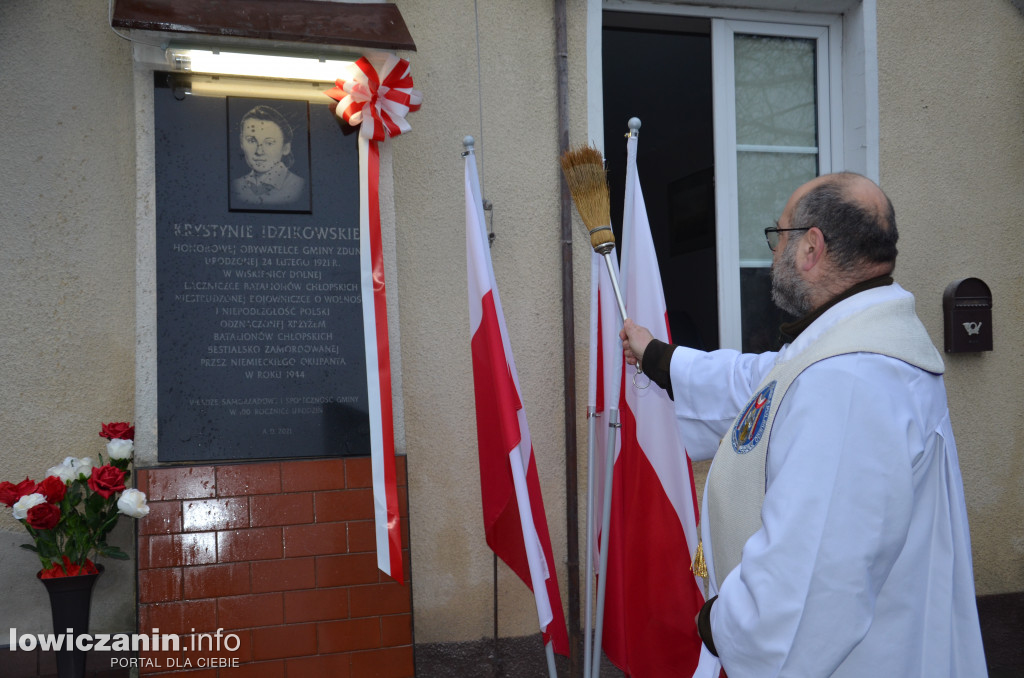 Krysia Idzikowska upamiętniona w gminie Zduny
