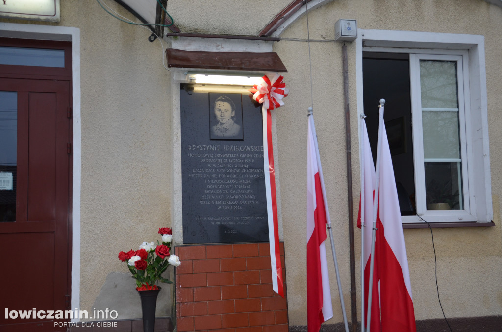 Krysia Idzikowska upamiętniona w gminie Zduny