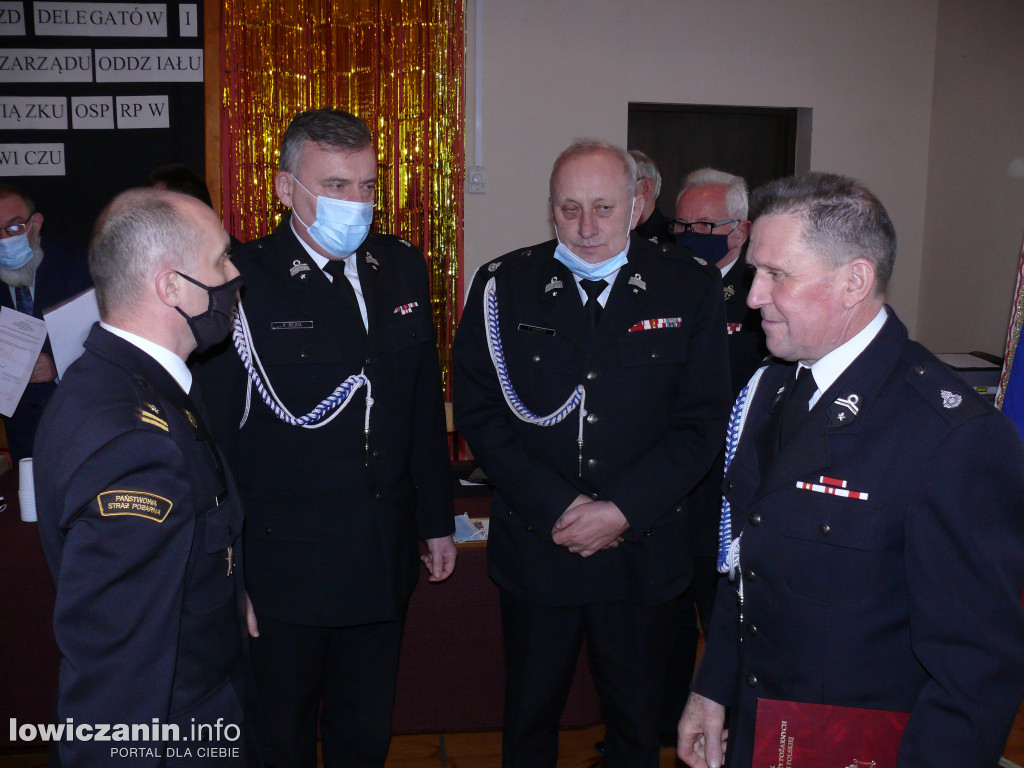 Burzliwy zjazd OSP RP powiatu łowickiego