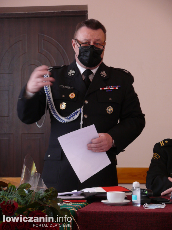 Burzliwy zjazd OSP RP powiatu łowickiego