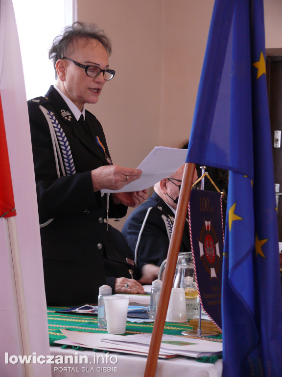 Burzliwy zjazd OSP RP powiatu łowickiego
