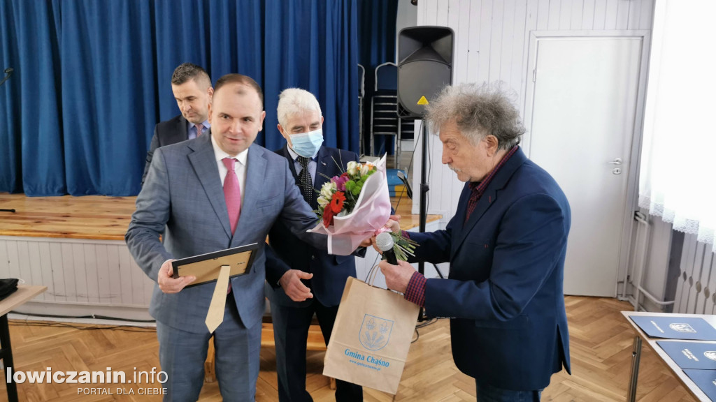 Uroczysta sesja Rady Gminy Chąśno 31.01.2022