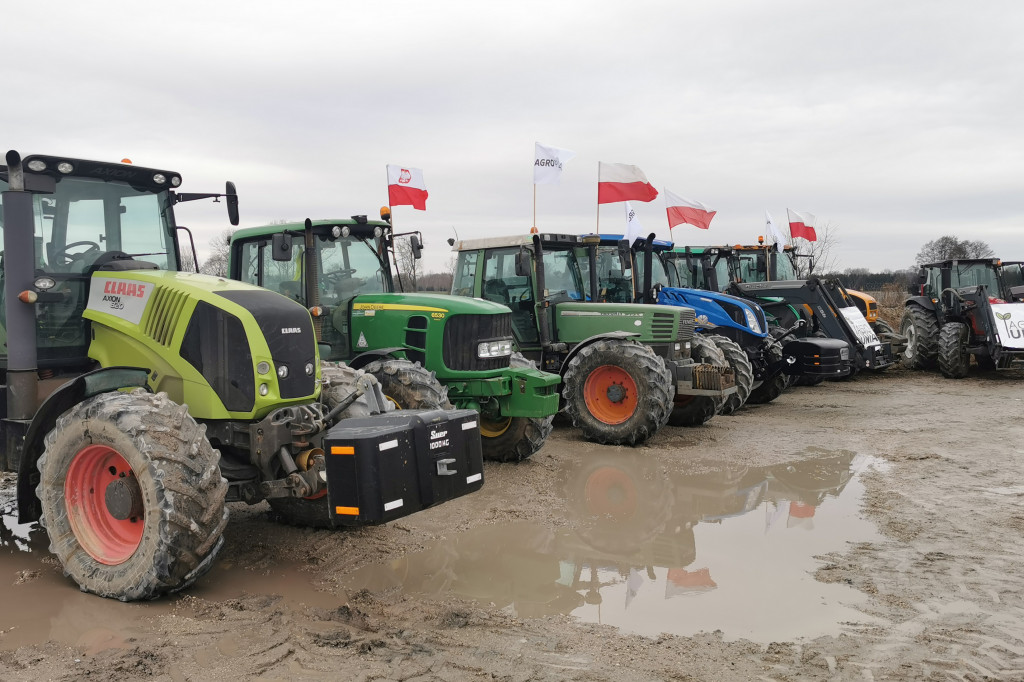 Protest rolników.