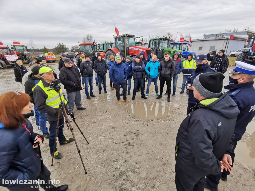 Protest rolników.