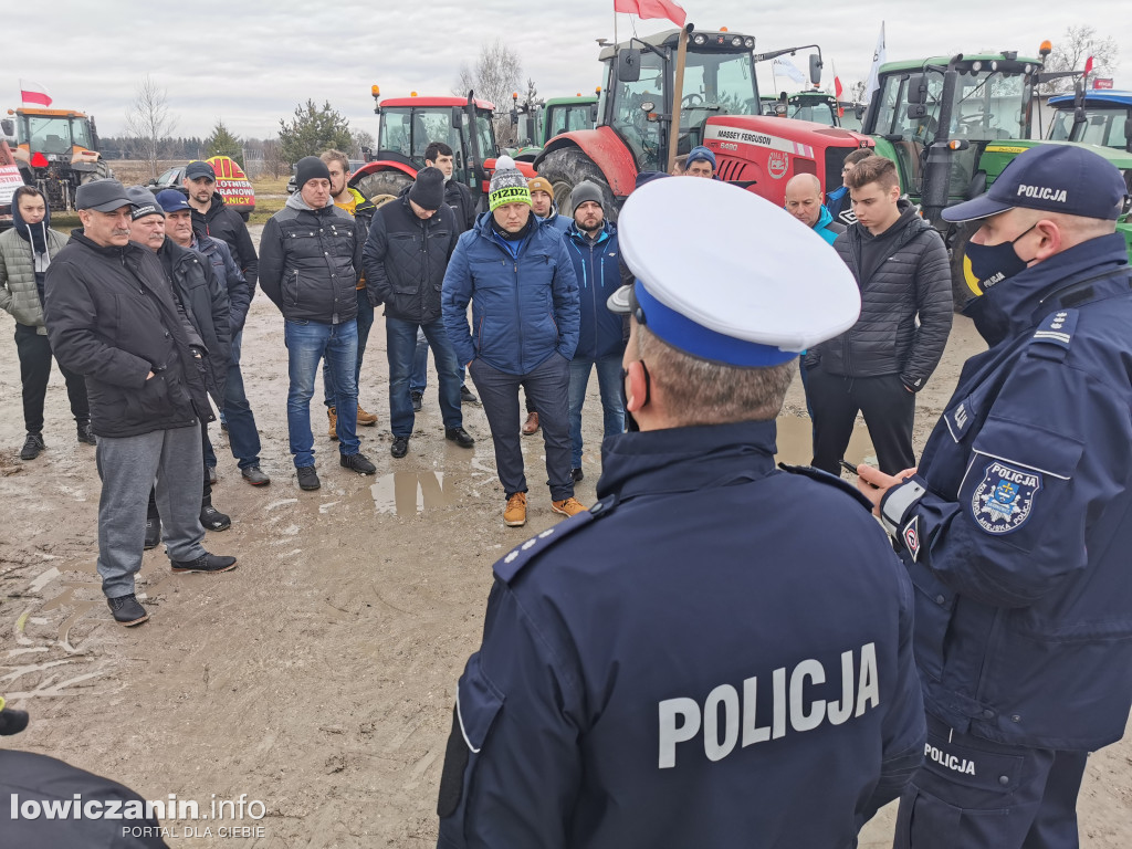 Protest rolników.
