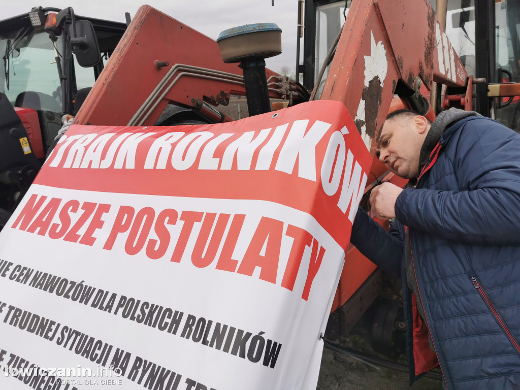 Protest rolników.