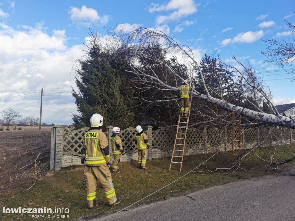 Ponad 80 interwencji straży w powiecie łowickim