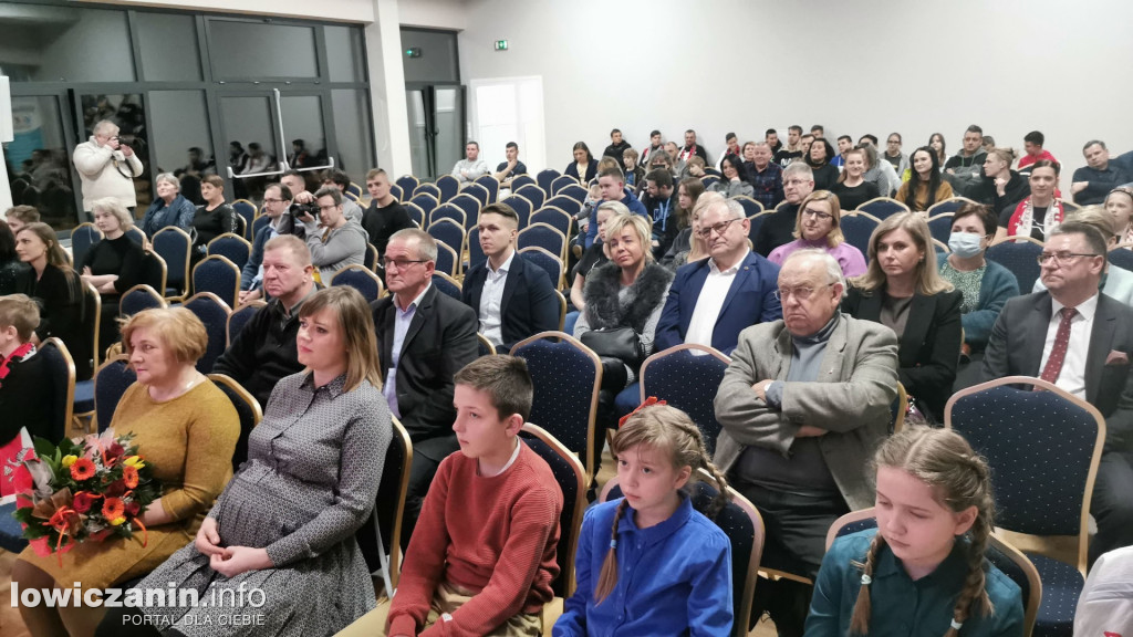 Powitanie Zbigniewa Bródki i Artura Janickiego