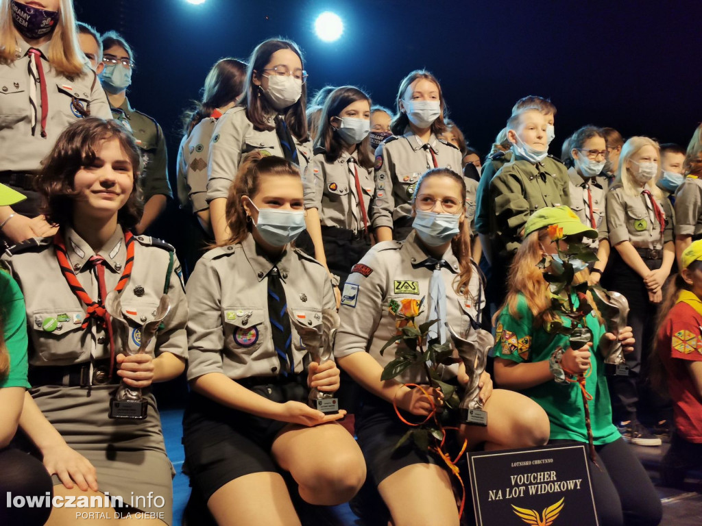 Gala harcerskiego plebiscytu Hufca ZHP Łowicz “Skrzydła 2021”
