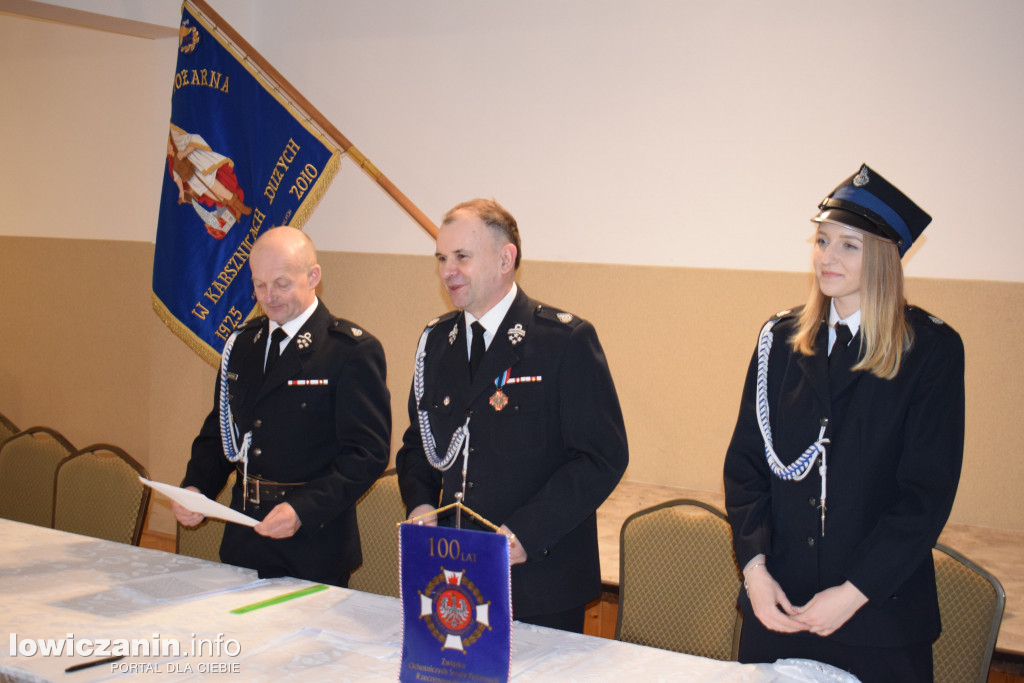 Walne zebranie OSP w Karsznicach Dużych