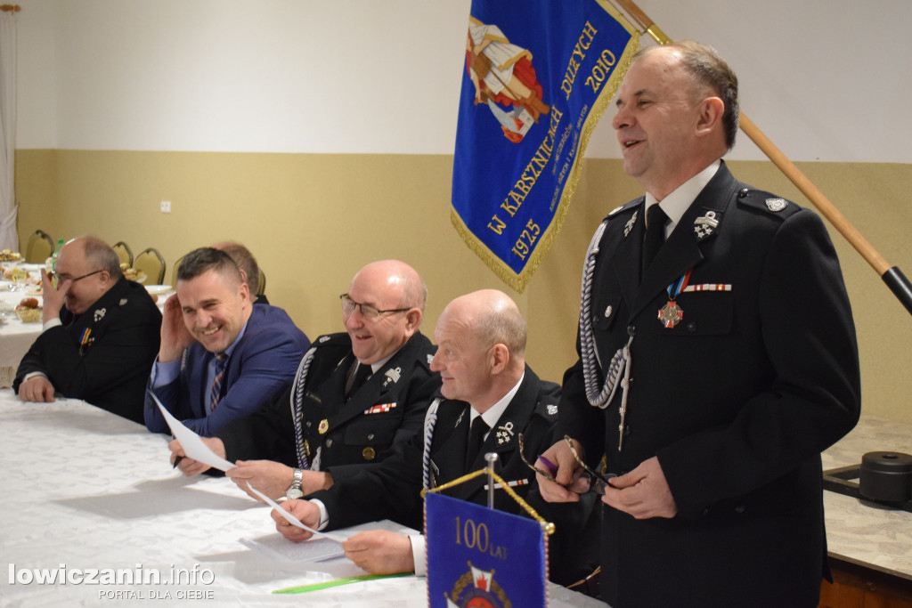 Walne zebranie OSP w Karsznicach Dużych