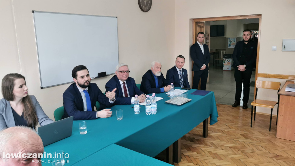 Wizyta Norberta Kaczmarczyka w Łowiczu