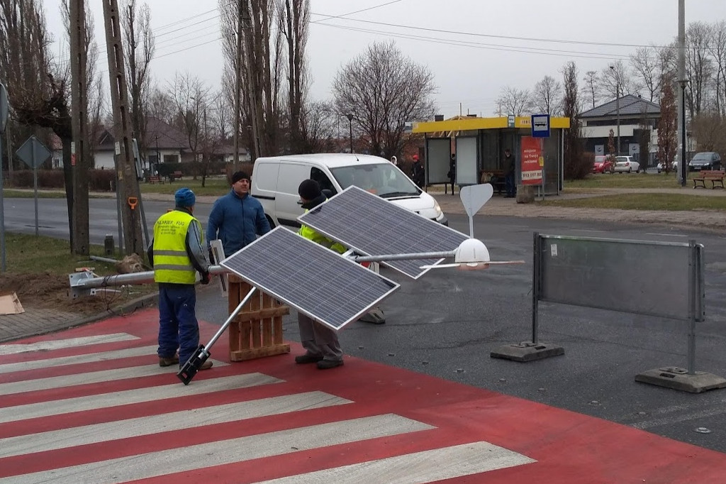 Budowa aktywnego przejścia dla pieszych przy OSiR