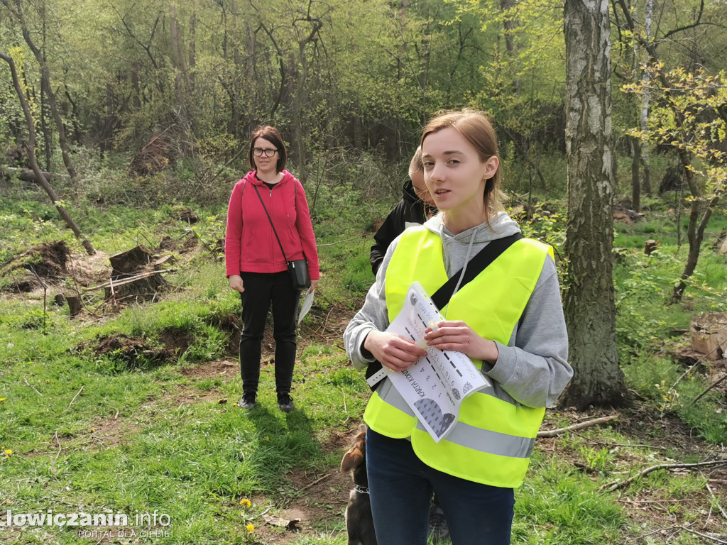 Łowicz. Dogtrekking w Lesie Miejskim