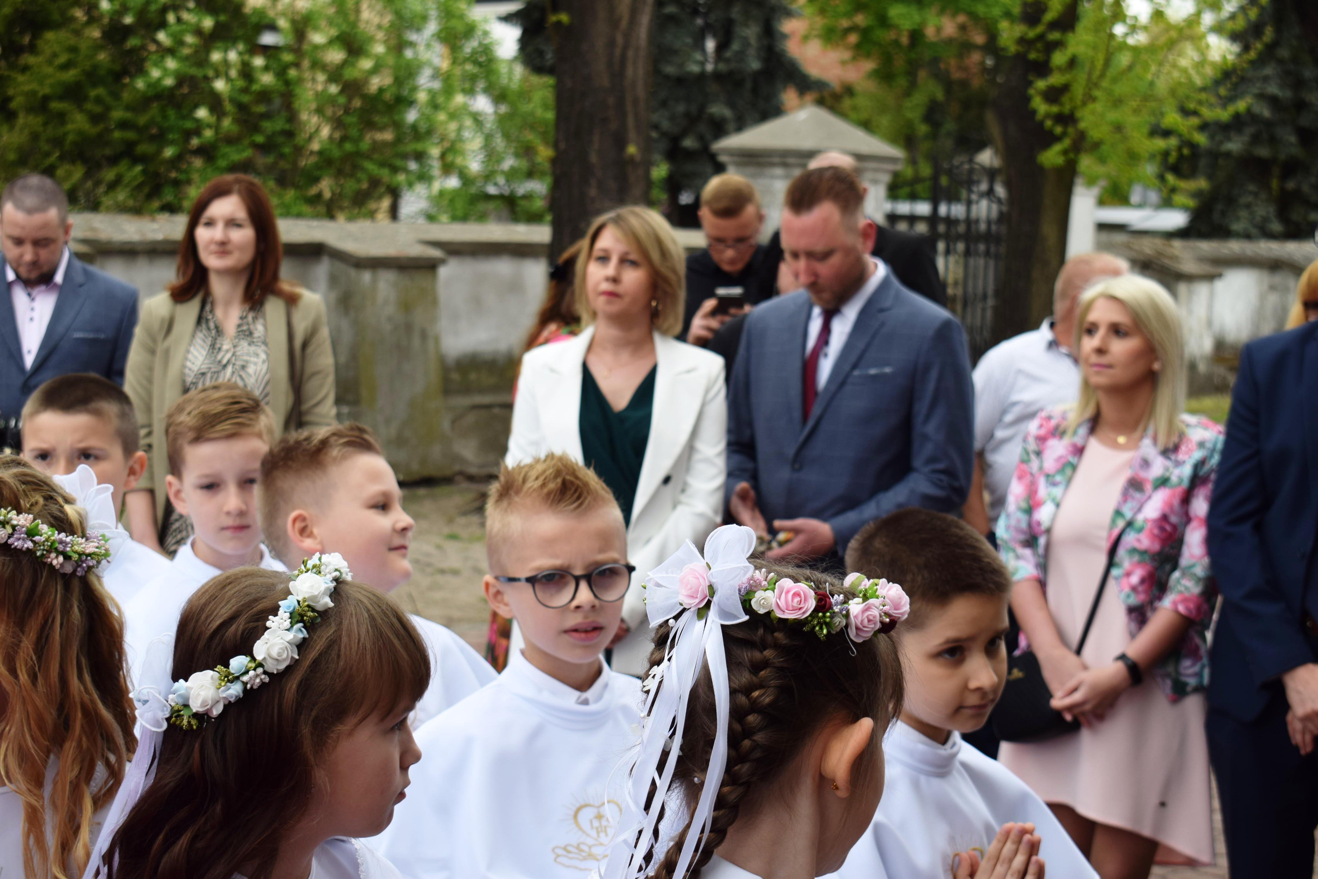 Pierwsza komunia święta w par. Św. Ducha