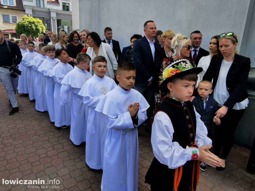 Pierwsza Komunia Święta w kościele p.w Świętego Ducha