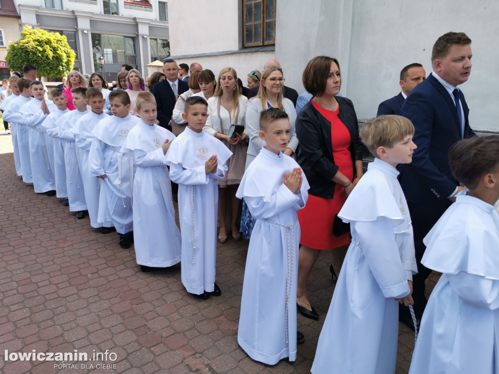 Pierwsza Komunia Święta w kościele p.w Świętego Ducha