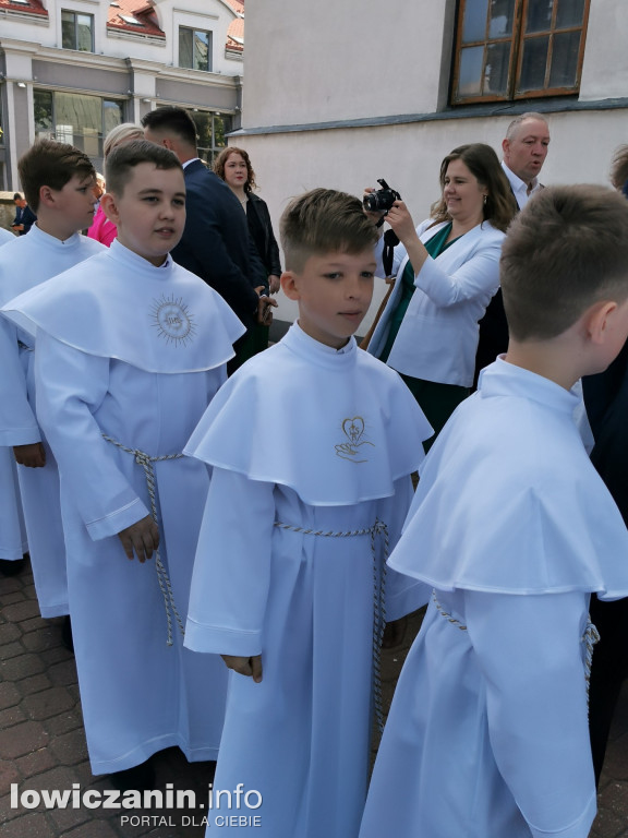 Pierwsza Komunia Święta w kościele p.w Świętego Ducha