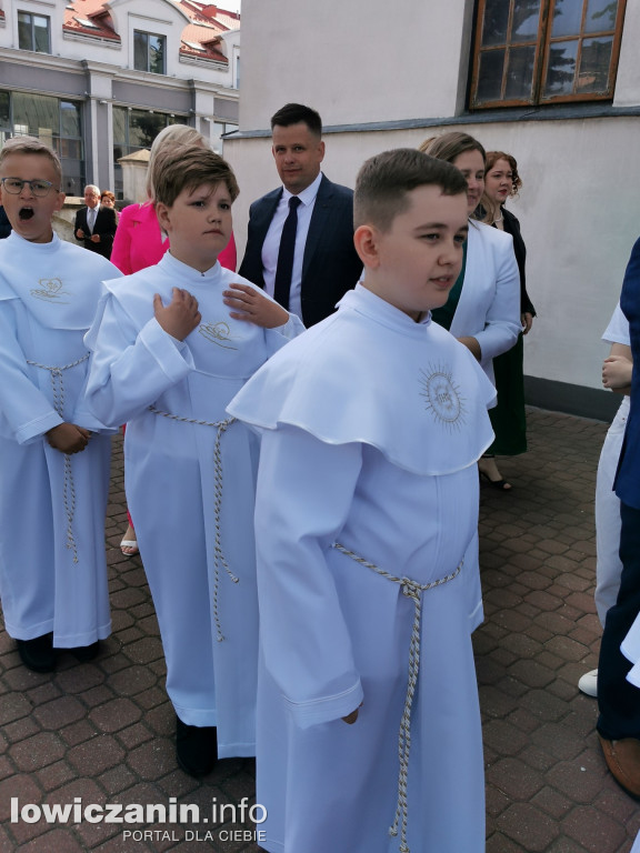 Pierwsza Komunia Święta w kościele p.w Świętego Ducha