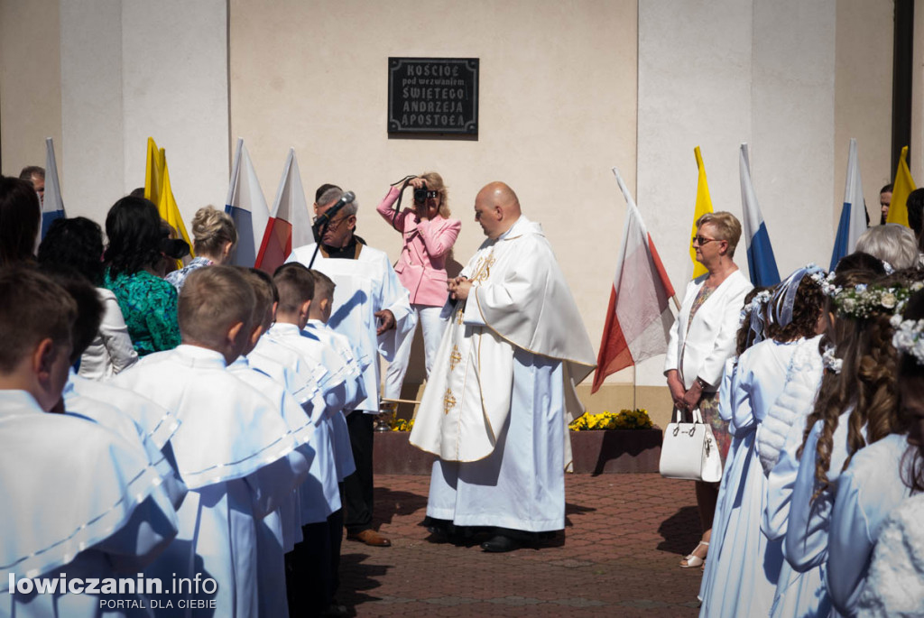 I Komunia Św. w parafii Św. Andrzeja i Św. Małgorzaty w Dmosinie