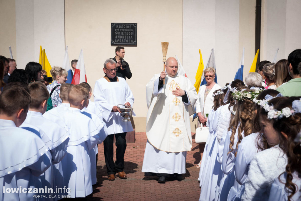 I Komunia Św. w parafii Św. Andrzeja i Św. Małgorzaty w Dmosinie