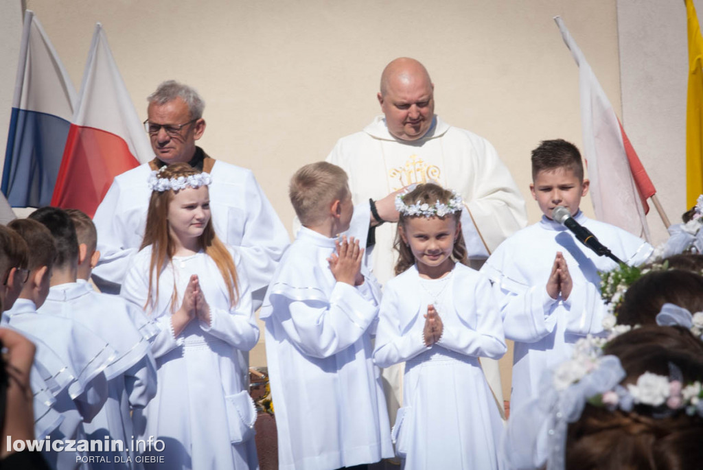 I Komunia Św. w parafii Św. Andrzeja i Św. Małgorzaty w Dmosinie