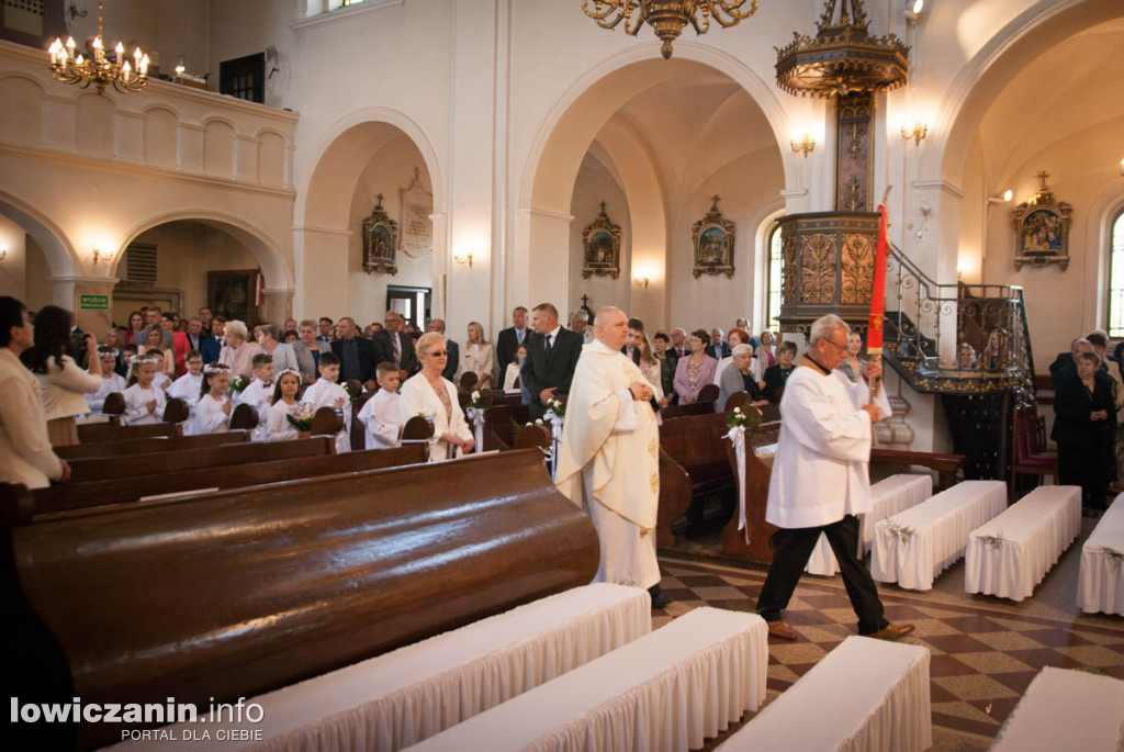 I Komunia Św. w parafii Św. Andrzeja i Św. Małgorzaty w Dmosinie