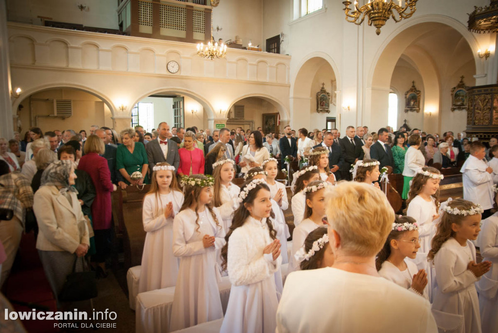 I Komunia Św. w parafii Św. Andrzeja i Św. Małgorzaty w Dmosinie