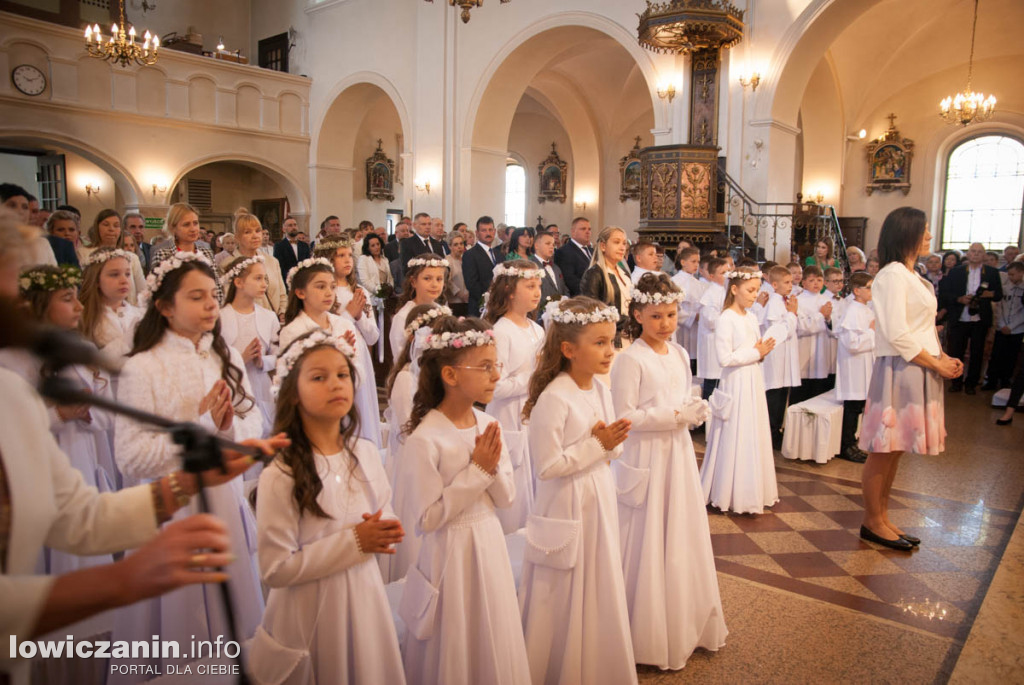 I Komunia Św. w parafii Św. Andrzeja i Św. Małgorzaty w Dmosinie