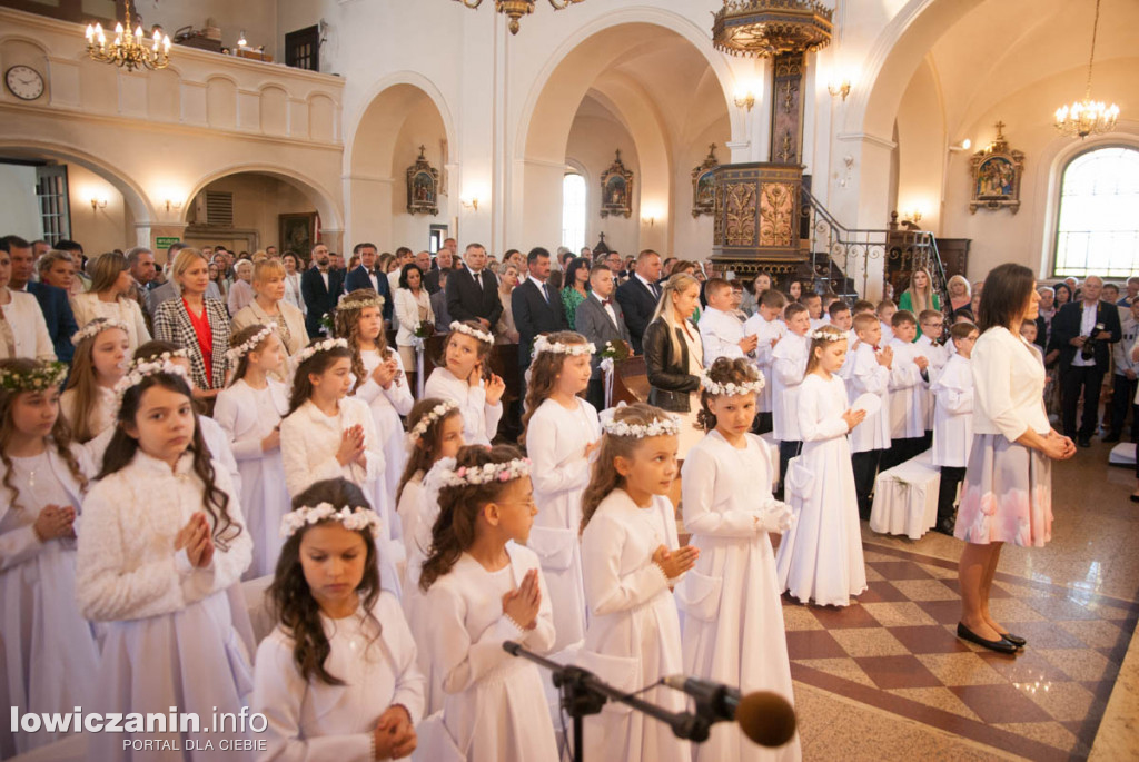 I Komunia Św. w parafii Św. Andrzeja i Św. Małgorzaty w Dmosinie
