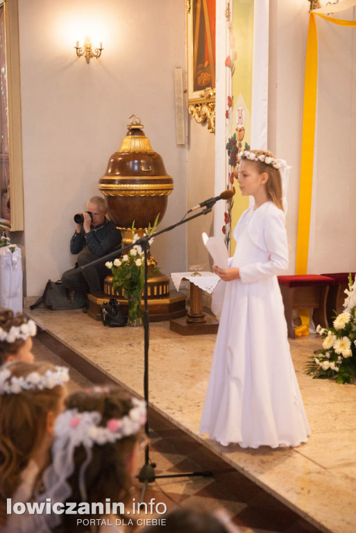 I Komunia Św. w parafii Św. Andrzeja i Św. Małgorzaty w Dmosinie