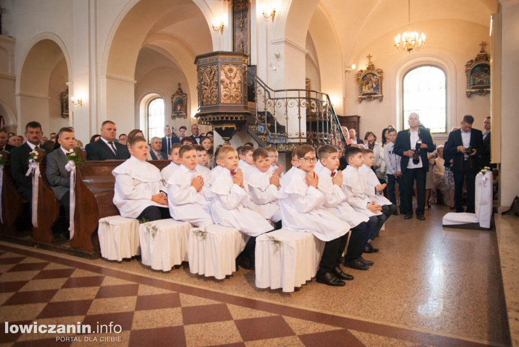 I Komunia Św. w parafii Św. Andrzeja i Św. Małgorzaty w Dmosinie