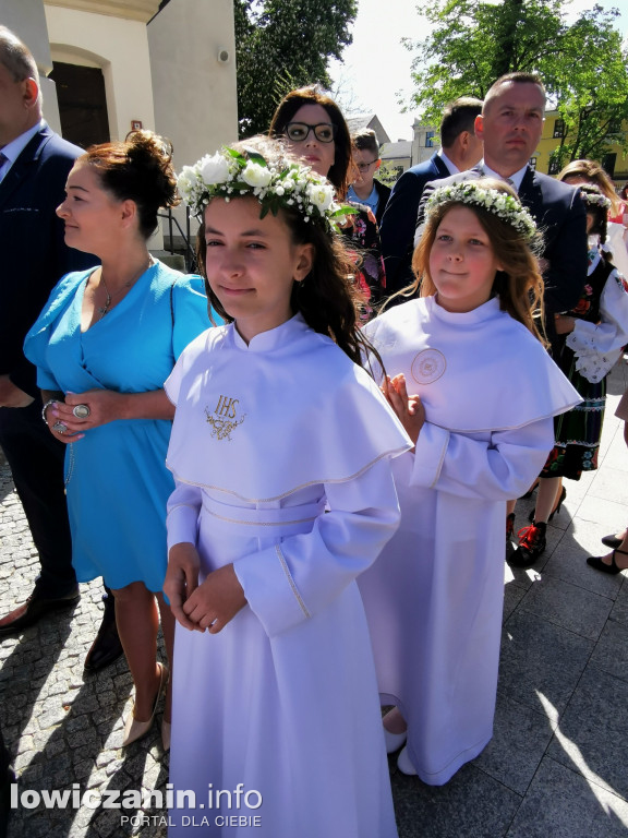 I Komunia Święta uczniów SP1 w Łowickiej katedrze