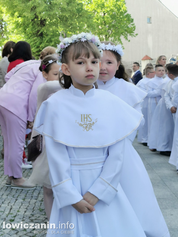 I Komunia Święta uczniów SP1 w Łowickiej katedrze