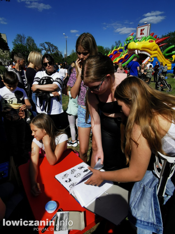 Festiwal Baniek Mydlanych przy ul. Starzyńskiego.