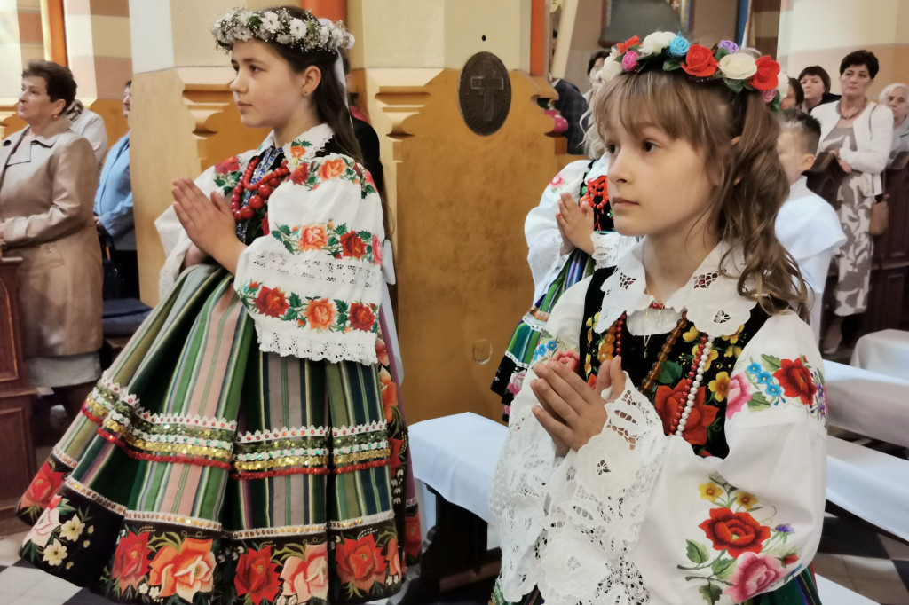 Pierwsza Komunia Św. w Złakowie Kościelnym