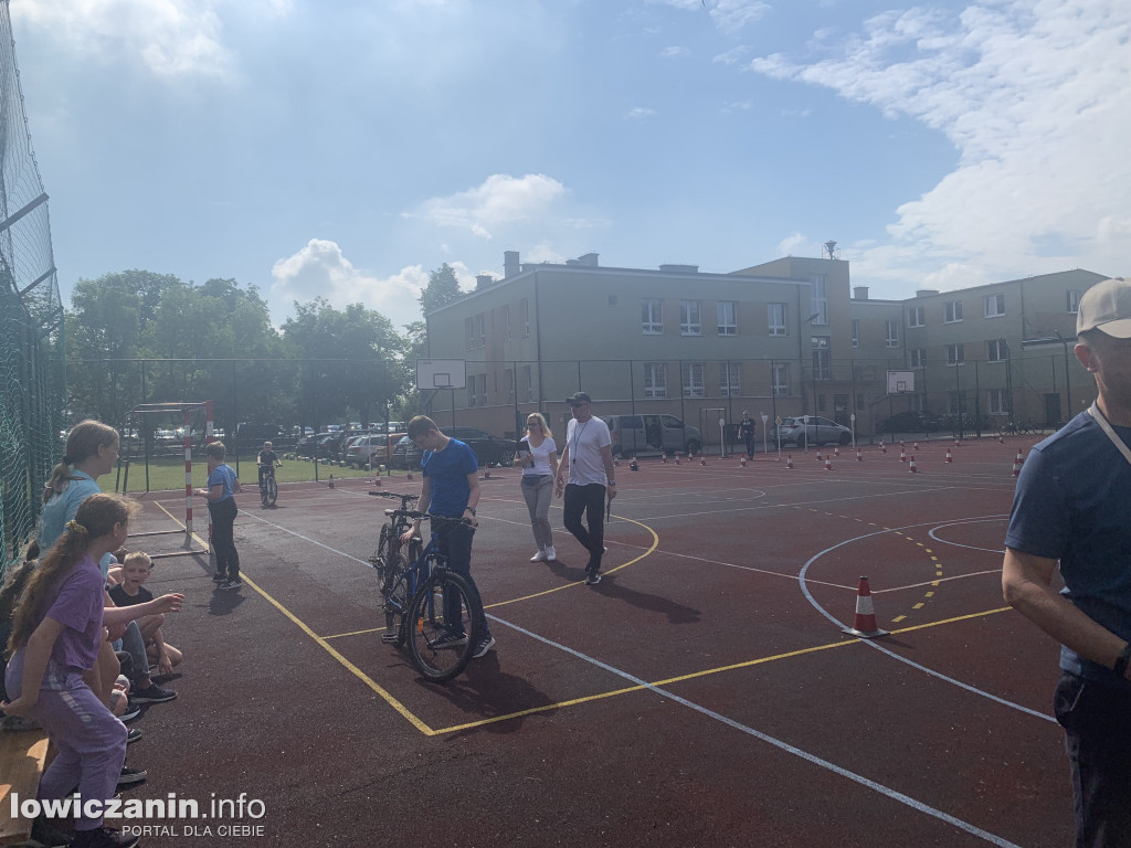 Egzamin praktyczny na kartę rowerową w SP1