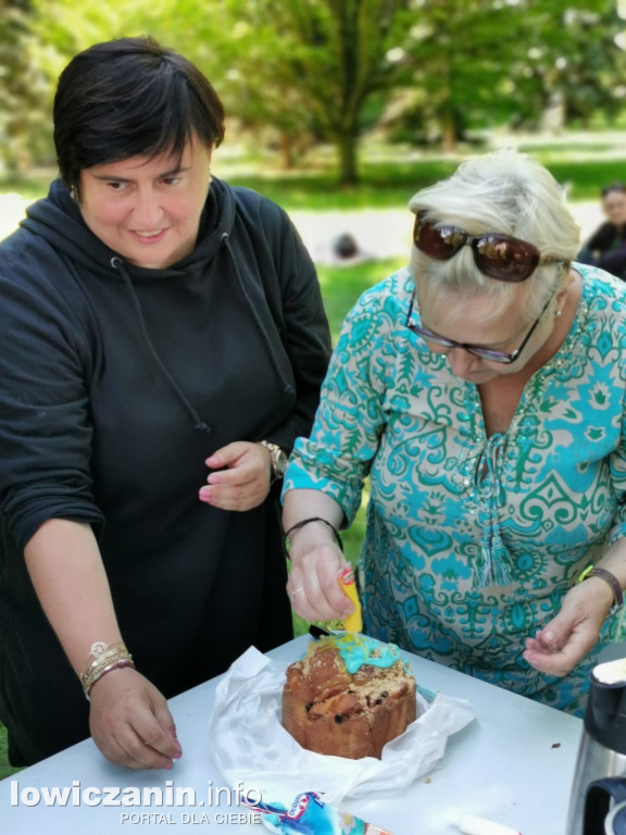 Pieszy rajd PTTK Łowicz do Nieborowa.