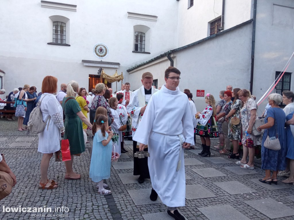 Procesja na zakończenie oktawy Bożego Ciała