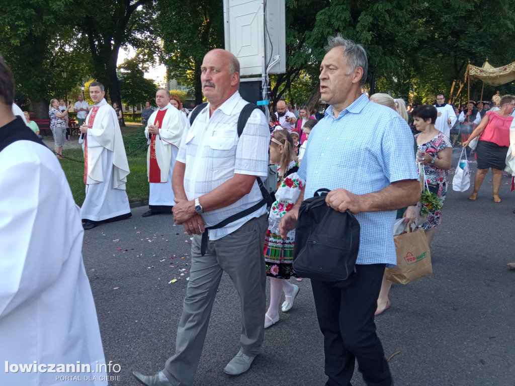 Procesja na zakończenie oktawy Bożego Ciała