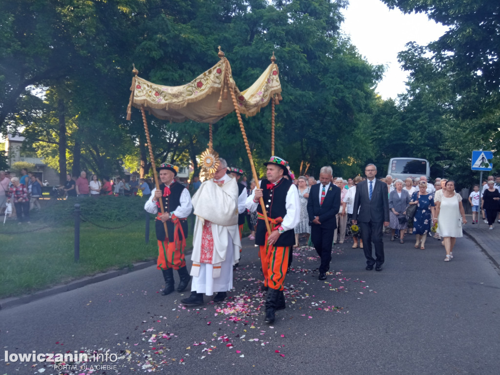 Procesja na zakończenie oktawy Bożego Ciała