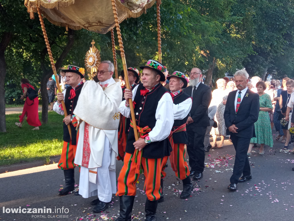 Procesja na zakończenie oktawy Bożego Ciała