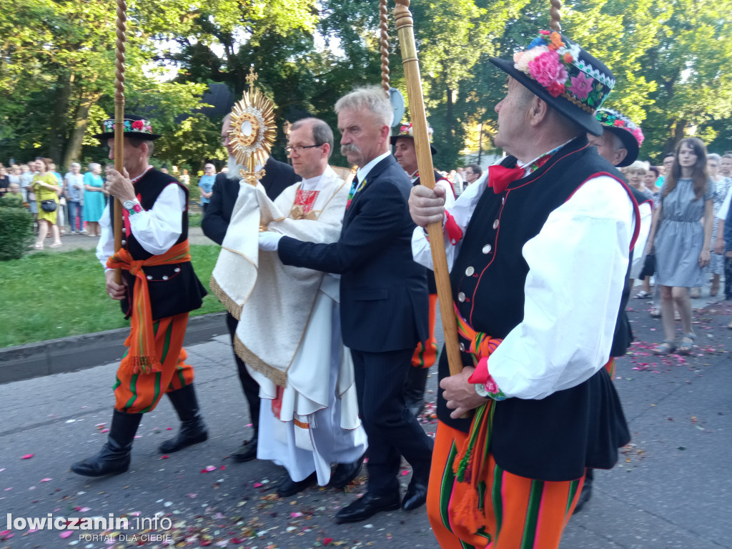 Procesja na zakończenie oktawy Bożego Ciała