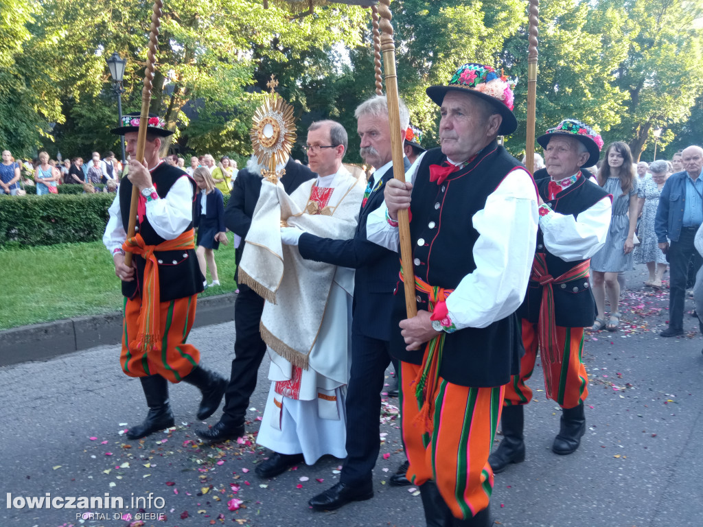 Procesja na zakończenie oktawy Bożego Ciała