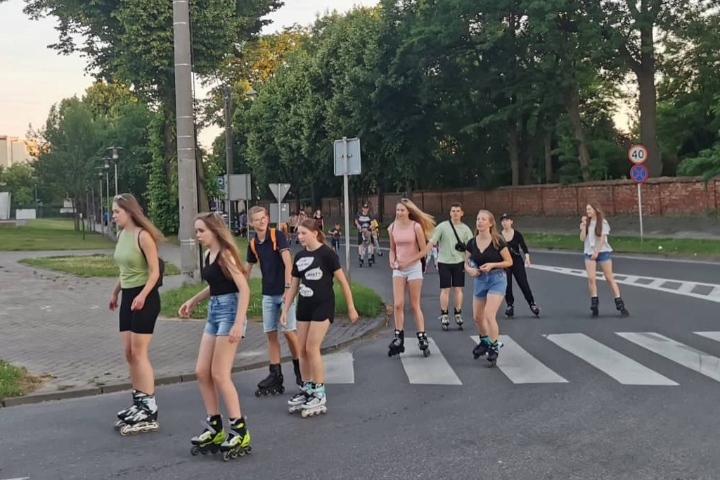 Night skating 2022 w Łowiczu