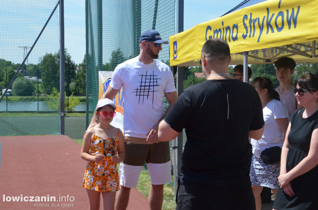 Marcin Gortat w Strykowie