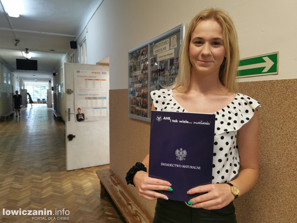Rozdanie świadectw maturalnych w I LO w Łowiczu