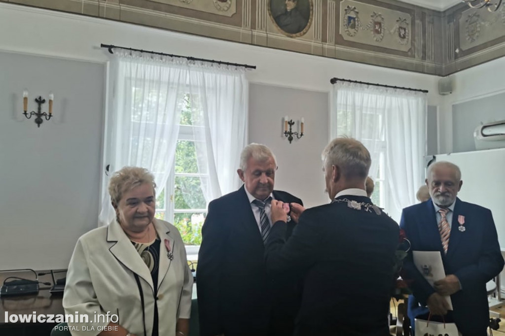 Uroczystość Złotych Godów w łowickim ratuszu