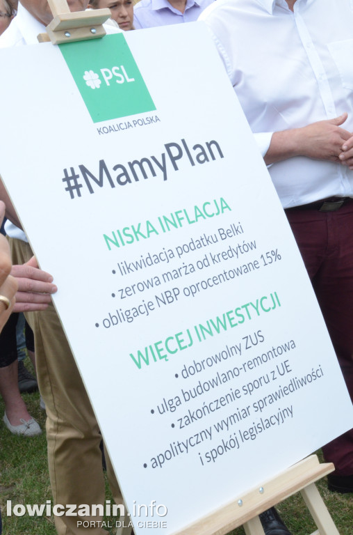 Władysław Kosiniak-Kamysz z wizytą w Goleńsku