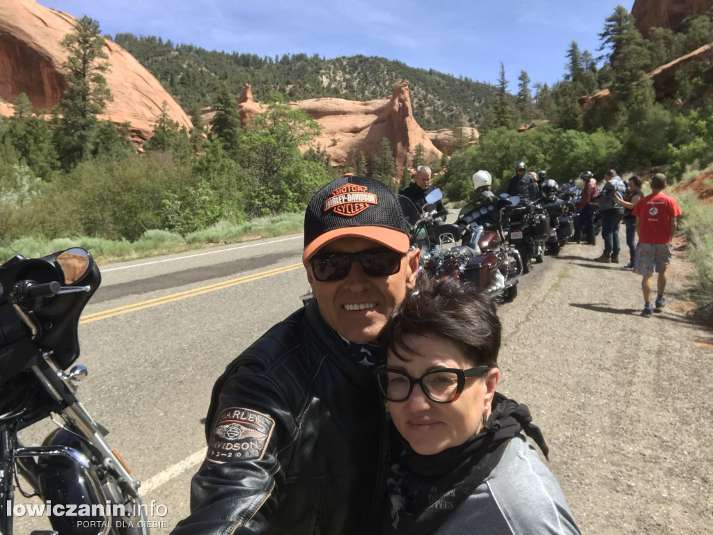Podróż motocyklem po Arizonie małżeństwa z Ozorkowa